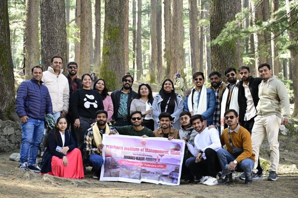 EXCURSION TRIP TO MANALI FOR MBA STUDENTS