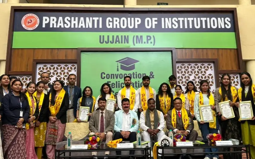 CONVOCATION AT PRASHANTI GROUP OF INSTITUTIONS